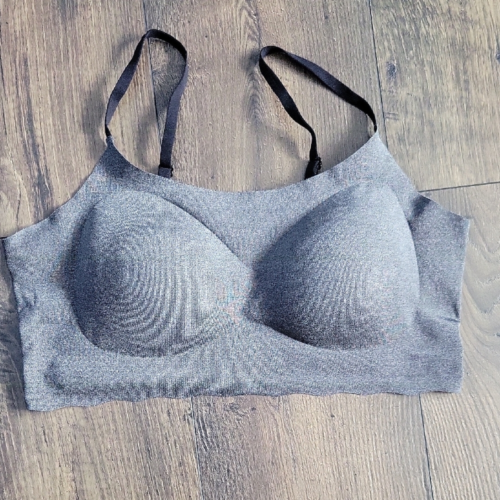 ZYIA Women's Gray Comfort Bra